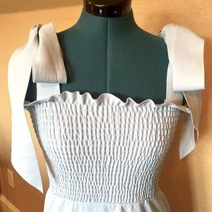 Brand new - light blue midi dress